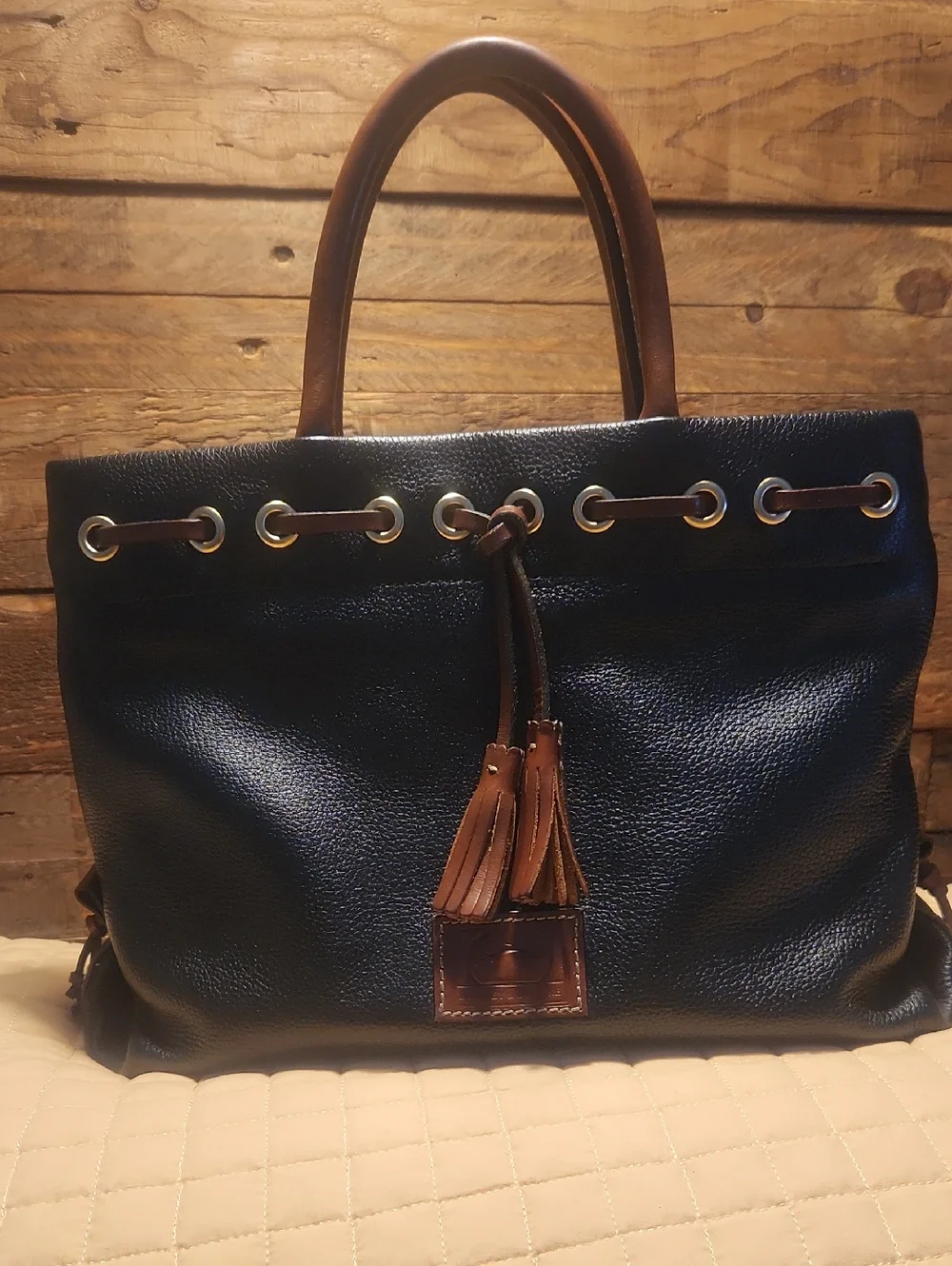 Dooney Bourke Wakefield Tassel Purse/Bag - Picture 1 of 14